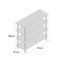 12 Pair Solid Wood Shoe Rack