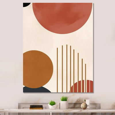 «Beige Minimal Boho», art mural minimaliste