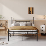 14" Platform Bed Frame,Heavy Duty Metal, No Box Spring Needed, Noise Free