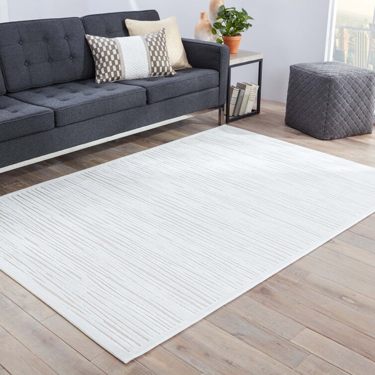 Geist Abstract Ivory/Light Taupe Area Rug