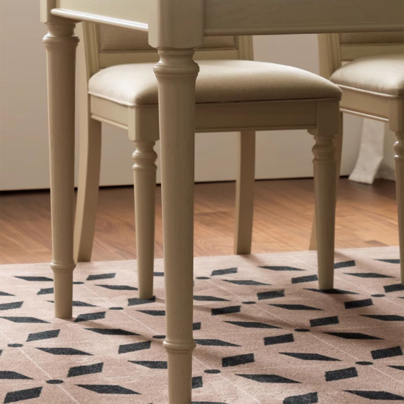 Table de salle à manger rectangulaire Lucella L 55,12 po x l 32,28 po
