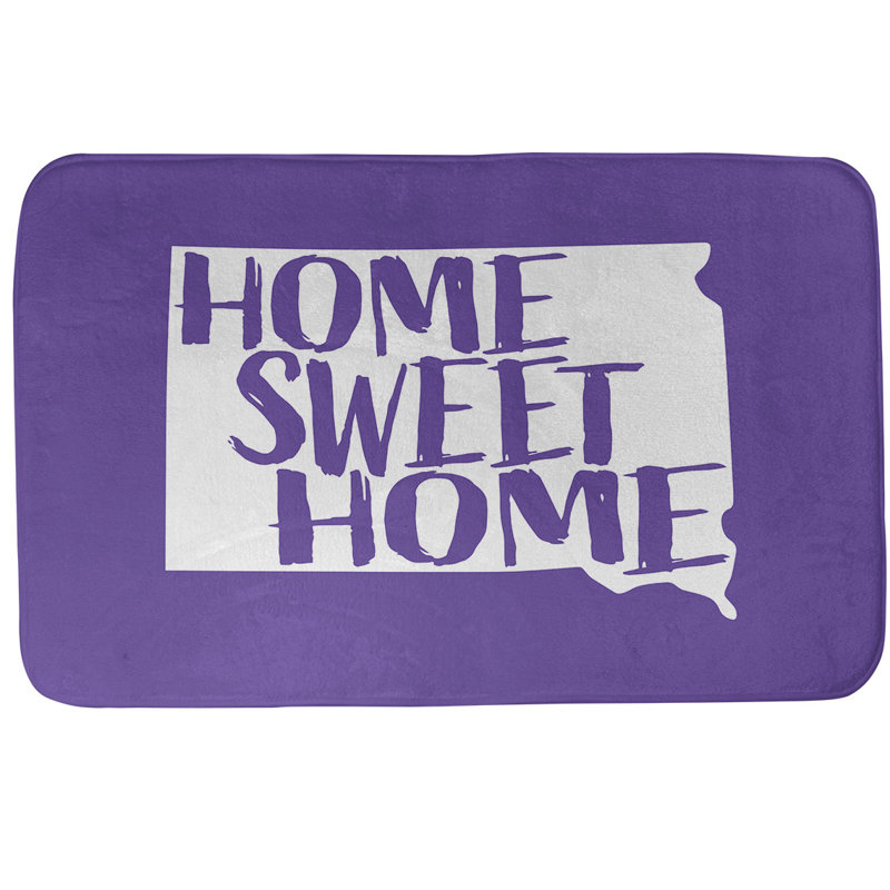 Tapis de bain, l 21 po x L 34 po, Mauve