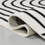 Tapis noir / blanc Odense-843604659