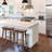 Solid Wood Accent Stool-186256254