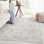 Tapis oriental gris