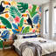 Papier peint adhésif auto-adhésif moderne pour la chambre à coucher Peel and Stick L 100 po x l 144 po