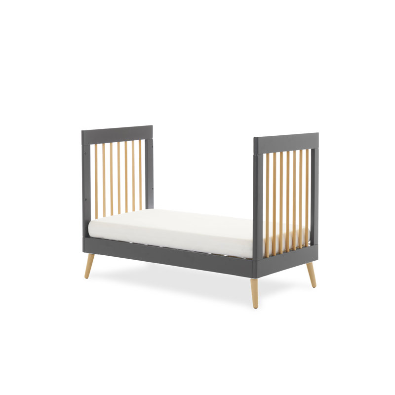 Maya Mini Cot Bed, Grey