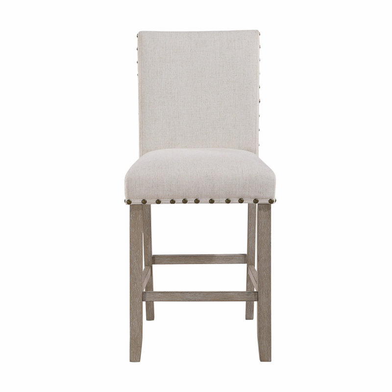 D1622 White Bar Stool Set Of 2