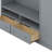 Full Size Loft Bed With Built-In Wardrobe, Drawers & Shelves,Smart LED Lighting-803279915