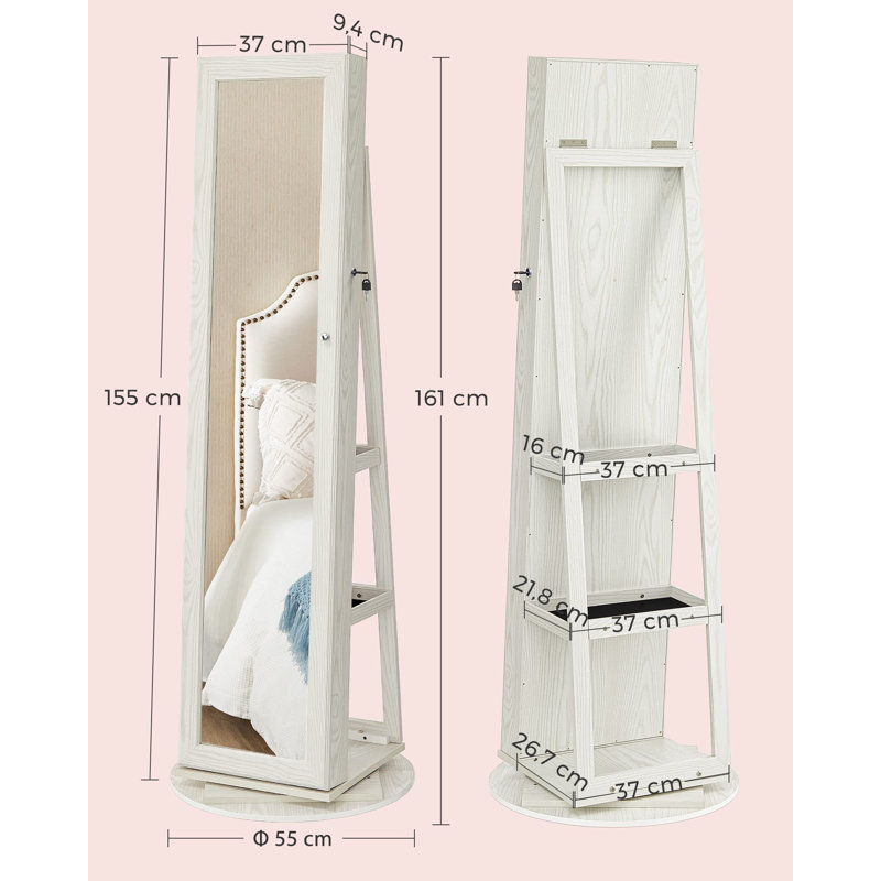 Jamyron Wall Jewelry Armoire