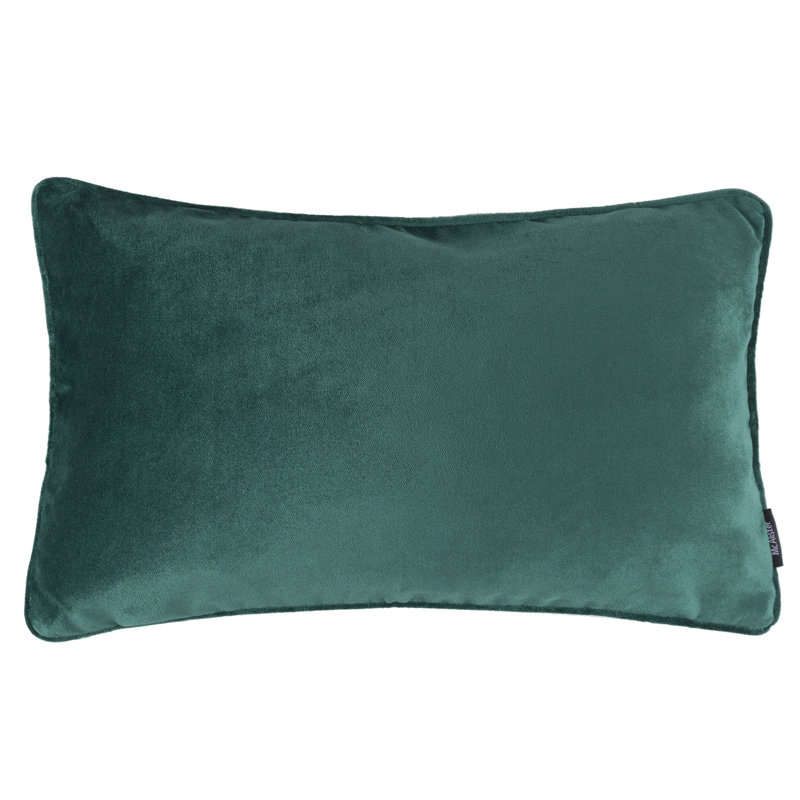 Flora Rectangular Cushion Cover, 50 x 30cm, Emerald Green