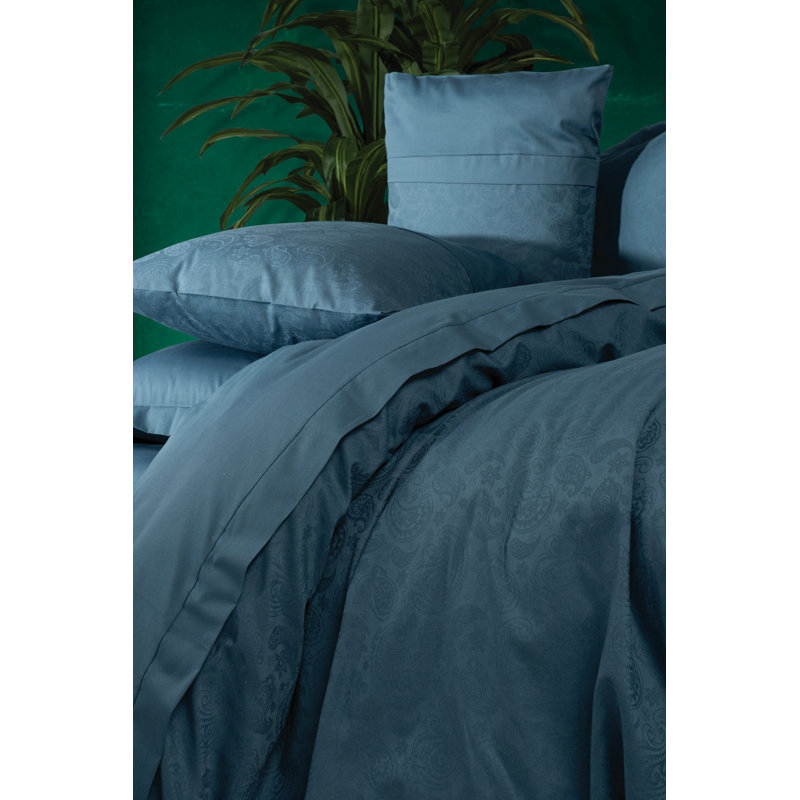 Wardell Solid Colour Duvet Cover Set with Pillowcases