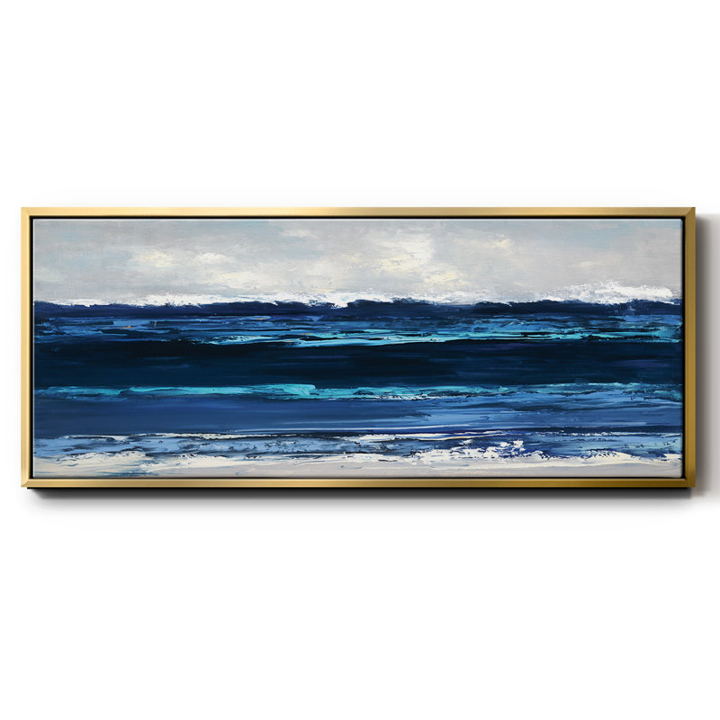 Summer Surf- Framed Canvas
