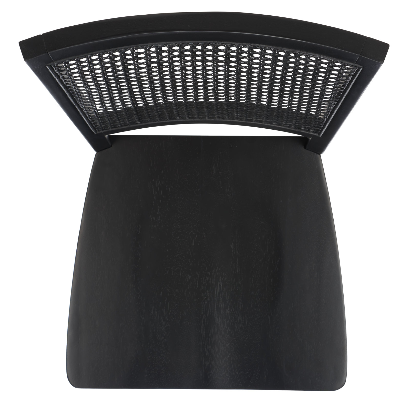Karlie Side Chair, Black, Wooden, Black
