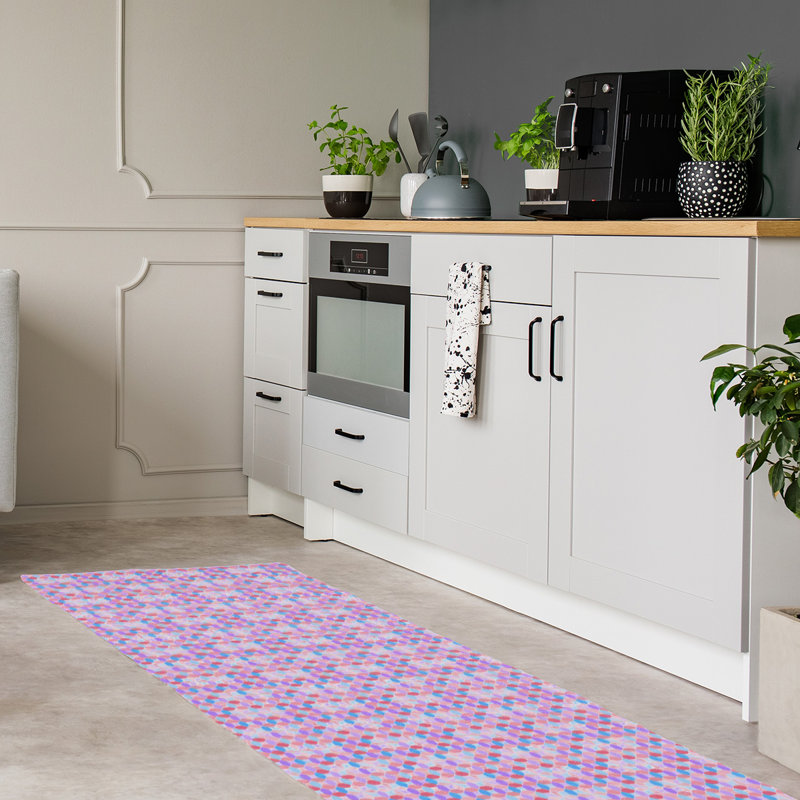 Chenille Geometric Indoor Rug, Runner 2'6" x 8'