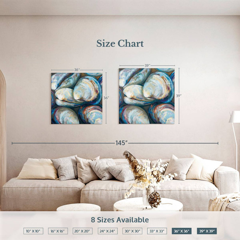 Aletra Salty I, 36" H x 36" W