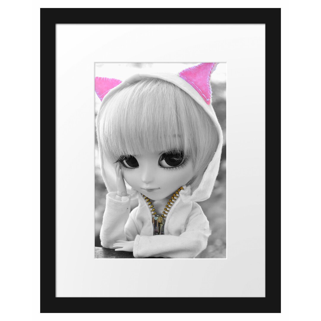 Gerahmtes Poster Pullip-Puppe