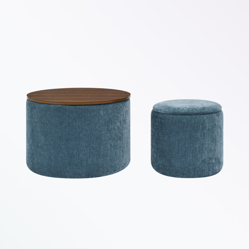 Repose-pieds Kircher, Bleu foncé