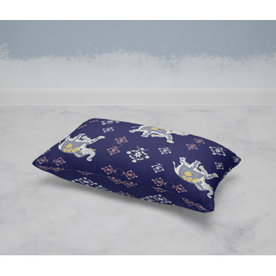MughalElephant  Rectangular Throw Pillow