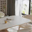 Table de salle à manger en ardoise de style crème-106219265