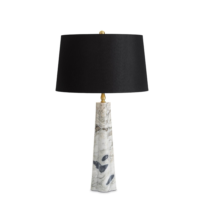 Roman Table Lamp, White
