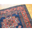 Tapis tribal antique de race blanche Lesghi