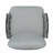 Steel Club Chair Set of 2, Gray-206617271-206617270