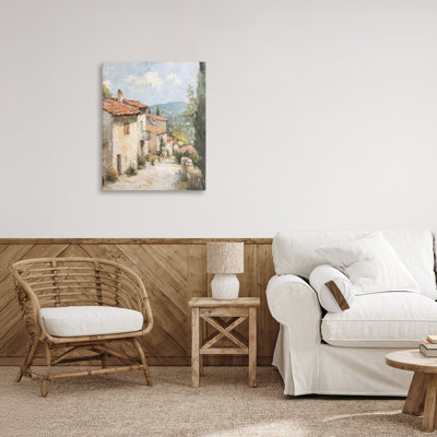 «Quiet Village Path», conception par Petal Prints Design