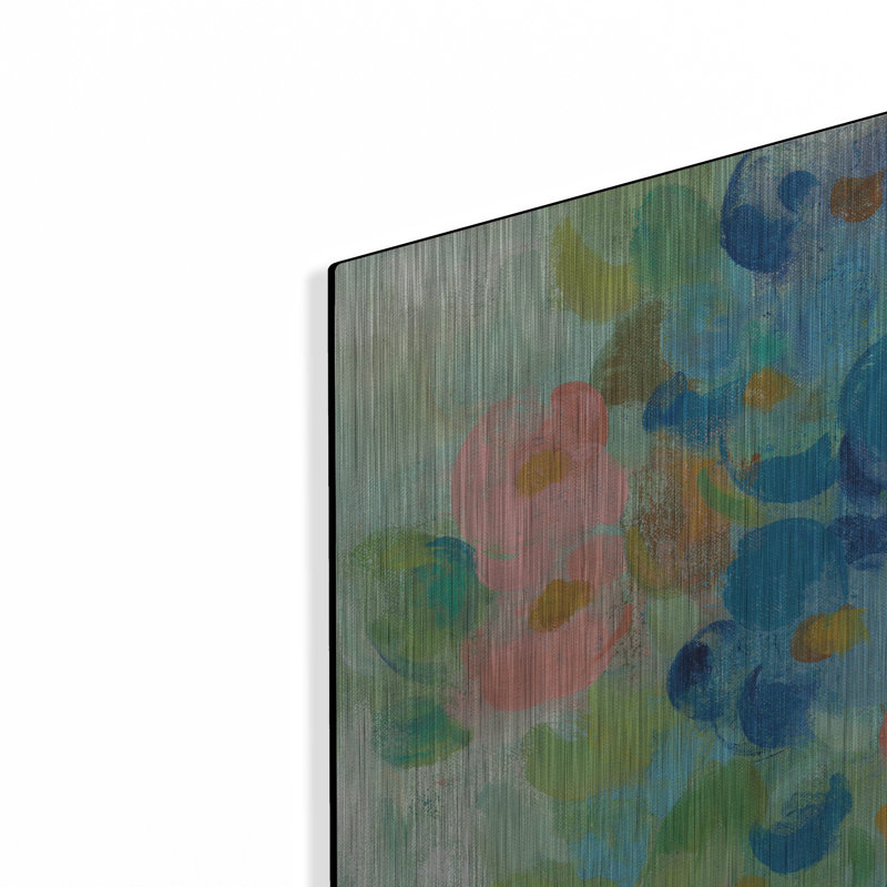 «Spring Aroma II» par Silvia Vassileva, art mural en métal, H 24 po x l 24 po