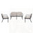 Outdoor Patio PP 3PCS Chair Set-1889289638