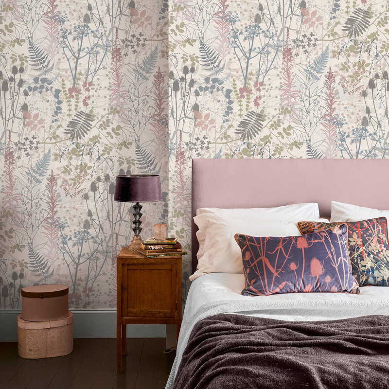 Clarissa Hulse Serendipity Sage Wallpaper, Cream