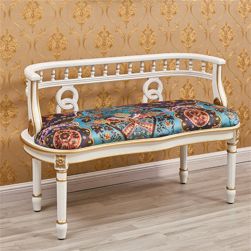 Banc de luxe American Light, Blanc Ivoire