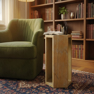 Table d'appoint hexagonale Luxury Luxury