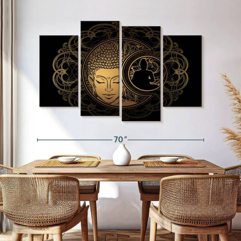 Adella Celestial Buddha, 42" H x 68" W