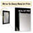 Gold Gilded Feathers II - Glam Feather Unique Mirror, Modern Large Wall Mirror, Printed Metal Art-1779518769
