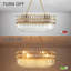 Antaniyah 8 - Light Crystal Chandelier