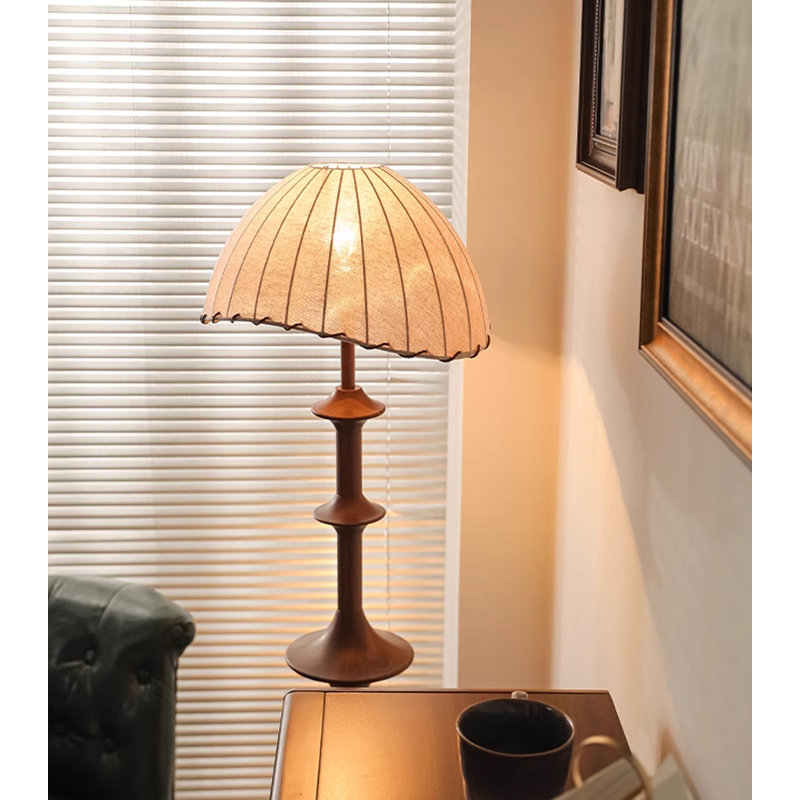 Lampe sur pied en bois Traditional Traditional