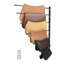 78.5cm W Steel Wall Mounted Shelving Unit
