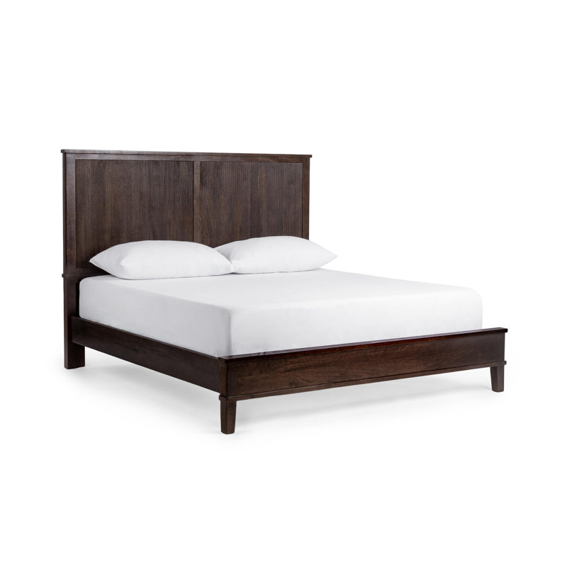 Lit en bois de manguier Westlake, Grand