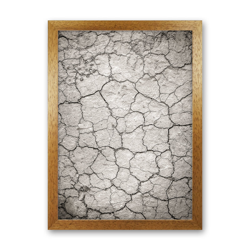 Desert Sand II by Victoria Frost - Print, 46cm H x 34cm W x 3cm D, Oak Framed