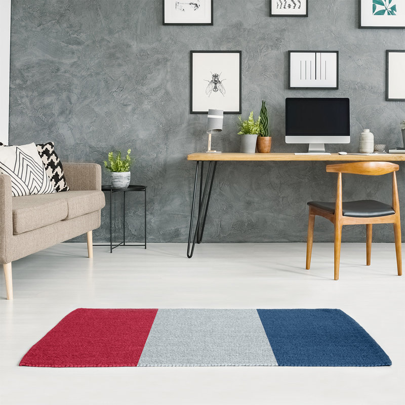 Chenille Striped Indoor Rug, Rectangle 8' x 10'
