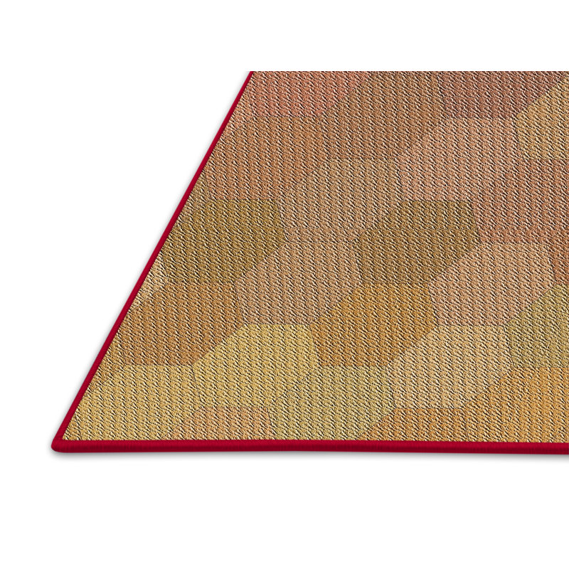 Geometric Indoor Rug, Rectangle 3' x 5'
