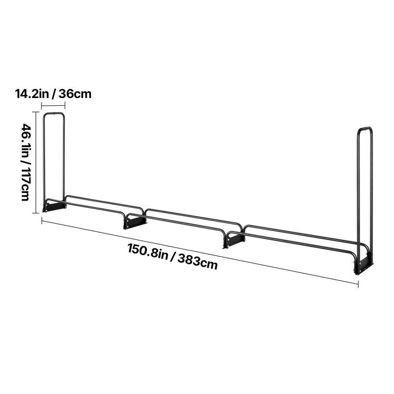 Metal Log Rack