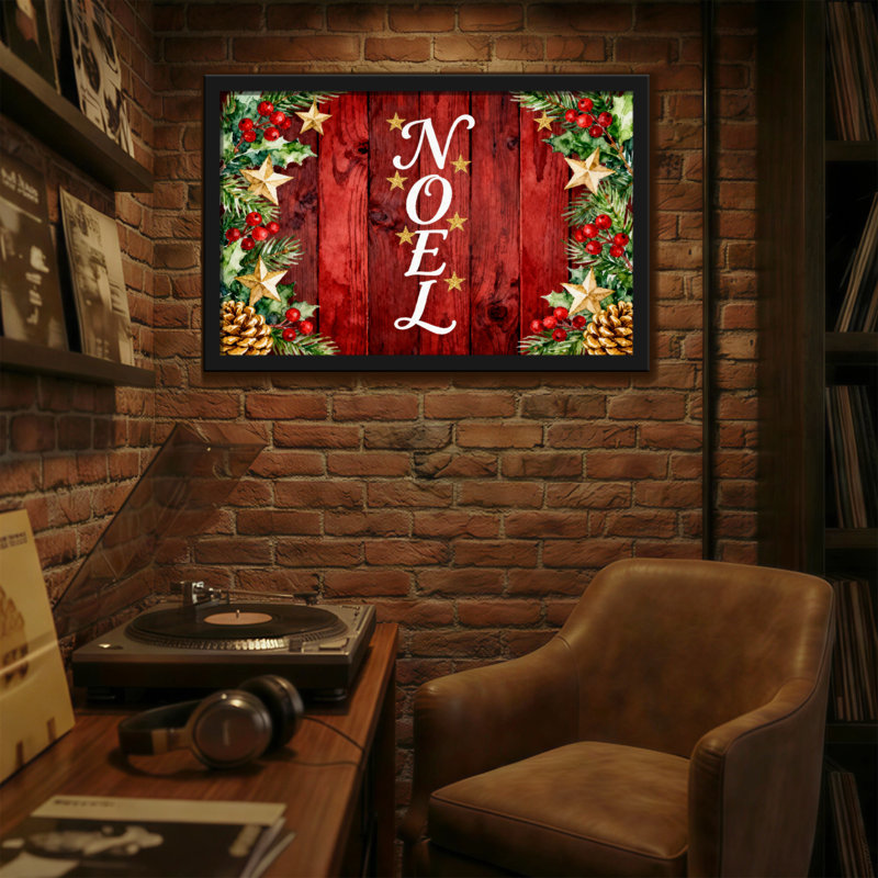 Décoration de Noël Christmas, H 20 po x l 30 po