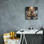 "Kefren" Gym Dog "par Rey Klimt, art mural sur toile-794108335