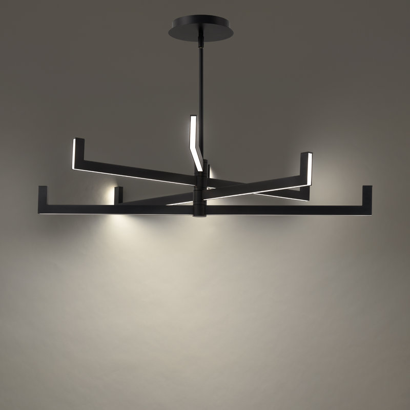Ferrous 4 - Light Chandelier, 3500K