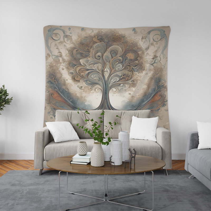 Tapisserie murale, H 88 po x l 104 po
