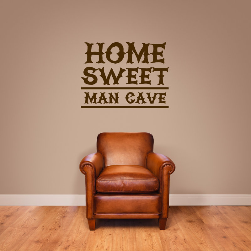 Henn Text & Numbers Non-Wall Damaging, Chocolate Brown