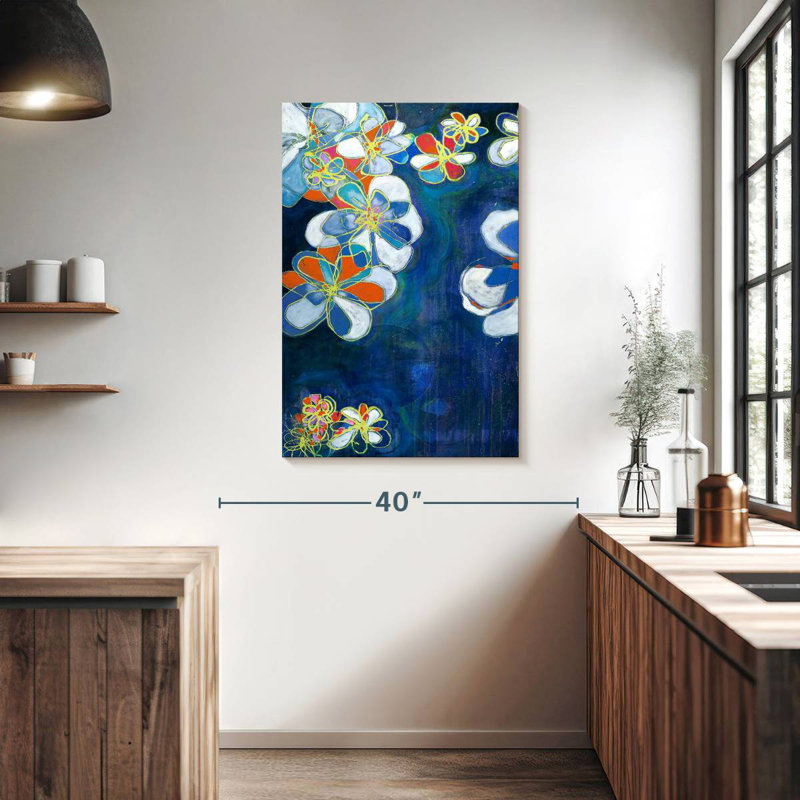 Harnek Night Blooms I, H 39 po x l 26 po
