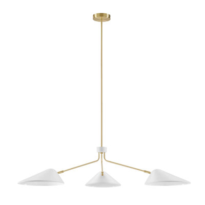 Modway Journey 3-Light 14" Arm Pendant